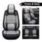 Kit Capas de Banco MaxComfort Sob Medida de Luxo - Conforto e Estilo Exclusivo para seu Carro