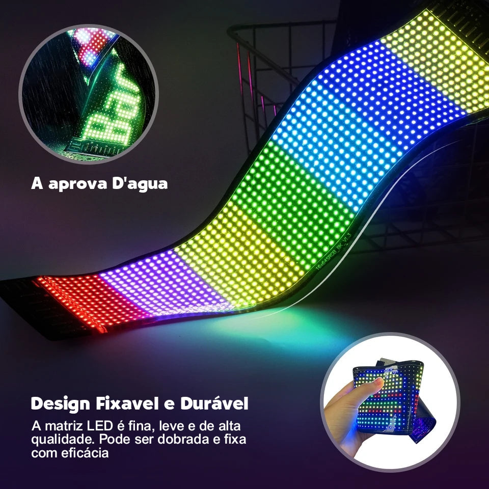 Painel LED Dobrável RGB (PROMOÇÃO DE LANÇAMENTO)