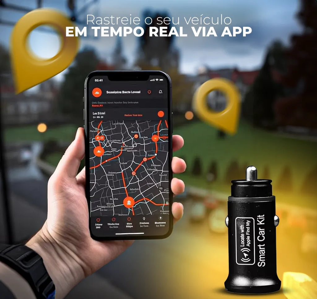 Mini Carregador e Rastreador GPS Automotivo Para Todos tipos de Telefones- [PROMOÇÃO LIMITADA]