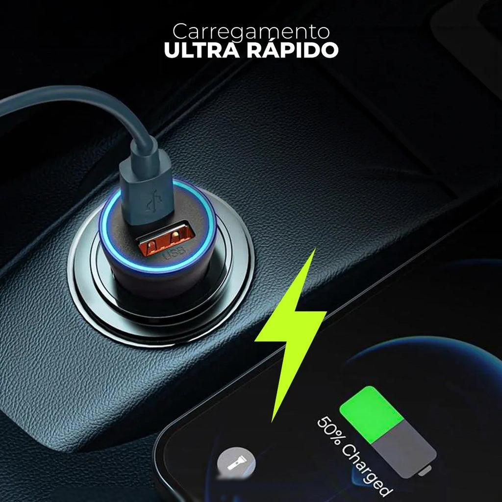 Mini Carregador e Rastreador GPS Automotivo Para Todos tipos de Telefones- [PROMOÇÃO LIMITADA]